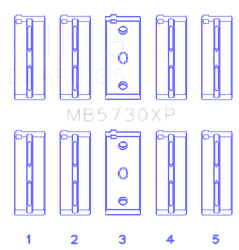 King Engine Bearings MB5730XP