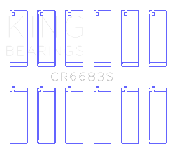 King Engine Bearings CR6683SI0.75