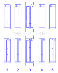 King Engine Bearings MB5505XP001