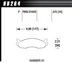 Hawk Performance HB264P.575