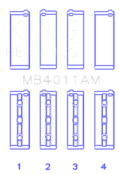 King Engine Bearings MB4011AM0.25