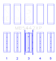 King Engine Bearings MB5442XP.026