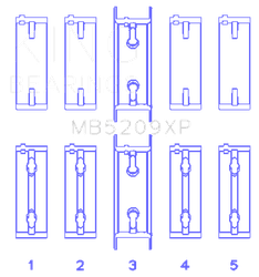 King Engine Bearings MB5209XPSTDX