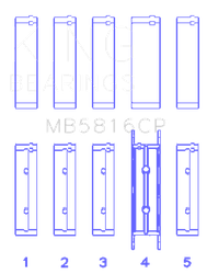 King Engine Bearings MB5816CP0.25