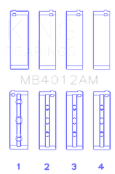 King Engine Bearings MB4012AM