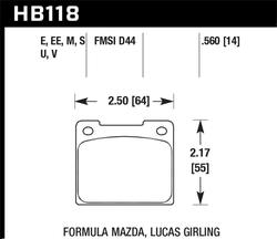 Hawk Performance HB118m.560