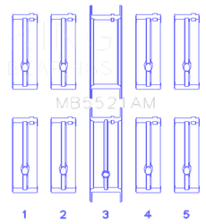 King Engine Bearings MB5521AM