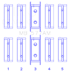 King Engine Bearings MB577AM0.25