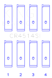 King Engine Bearings CR4514SI025