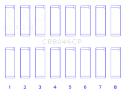 King Engine Bearings CR8046CP