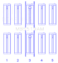 King Engine Bearings MB5519AM0.5