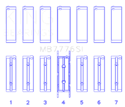King Engine Bearings MB7776SI0.75