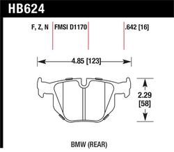Hawk Performance HB624Z.642
