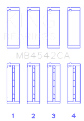 King Engine Bearings MB4542CA0.5