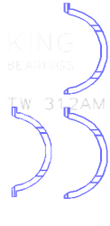 King Engine Bearings TW312AM