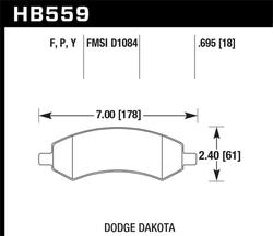 Hawk Performance HB559P.695