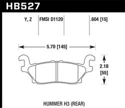 Hawk Performance HB527Z.604