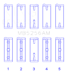 King Engine Bearings MB5256AM
