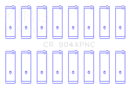 King Engine Bearings CR804XPNCSTDX