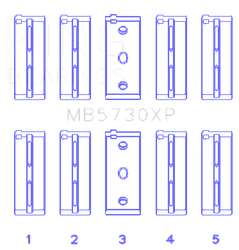 King Engine Bearings MB5730XP