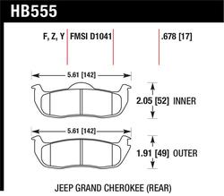 Hawk Performance HB555Y.678