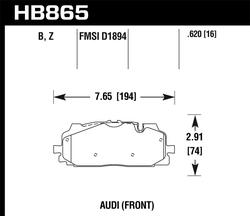 Hawk Performance HB865Z.620