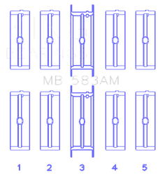 King Engine Bearings MB 583AM 010
