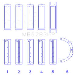 King Engine Bearings MB5283HPSTDX