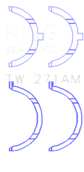 King Engine Bearings TW271AM