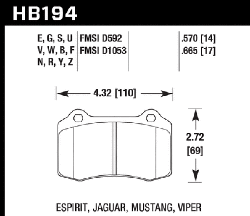 Hawk Performance HB194D.570