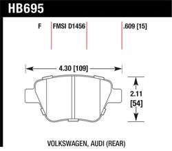 Hawk Performance HB695F.609