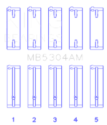 King Engine Bearings MB5304AM0.5