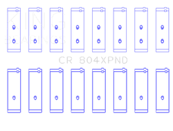 King Engine Bearings CR804XPND