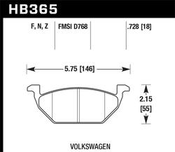 Hawk Performance HB365Z.728A