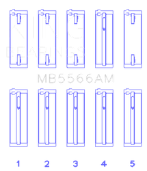 King Engine Bearings MB5566AM