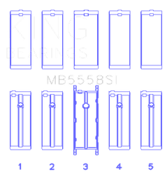 King Engine Bearings MB5558SI0.25