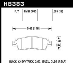 Hawk Performance HB383Y.685