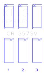 King Engine Bearings CR357SV0.25