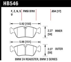 Hawk Performance HB546F.654