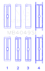 King Engine Bearings MB4049SI0.25