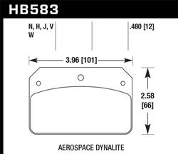 Hawk Performance HB583J.480
