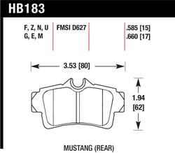 Hawk Performance HB183N.585