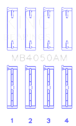 King Engine Bearings MB4050AM