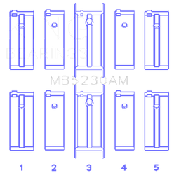 King Engine Bearings MB5230AM0.75