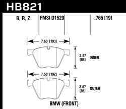 Hawk Performance HB821Z.756