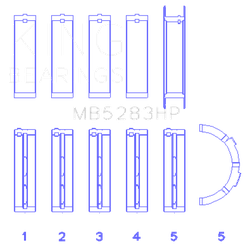 King Engine Bearings MB5283HP