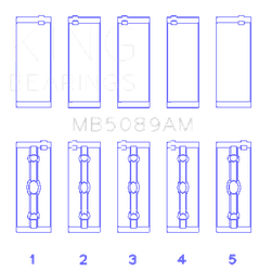 King Engine Bearings MB5089AM