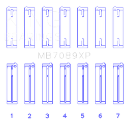 King Engine Bearings MB7089XP