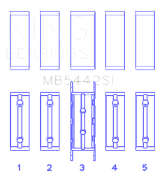 King Engine Bearings MB5442SI0.75