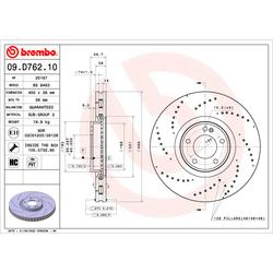 Brembo OE 09.D762.10
